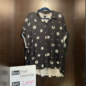 Star Wars - Her Universe Black and White Iconic Woman’s Shirt